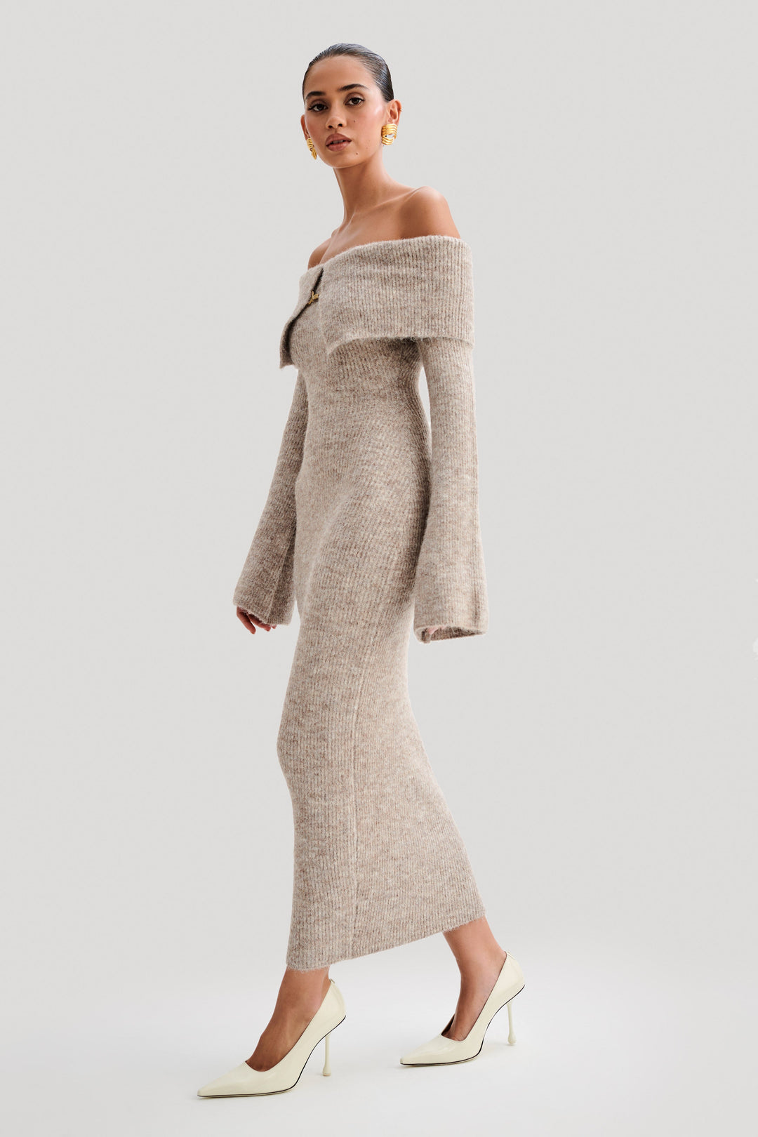 Bella | Knit Midi Dress