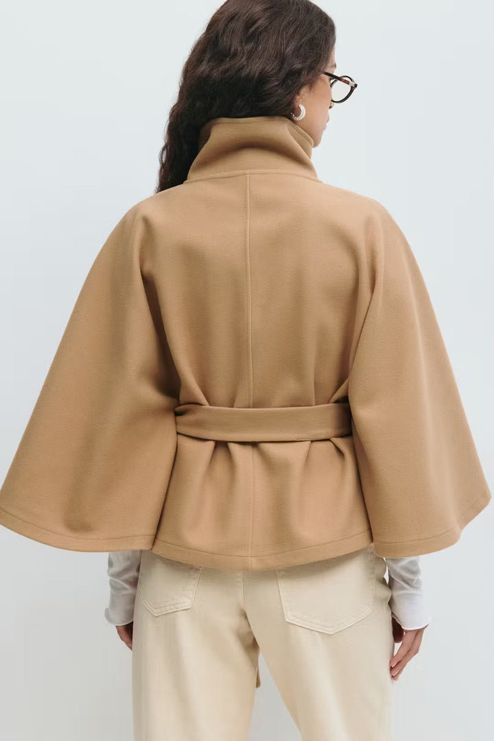 Gianna | Cape Belt Coat