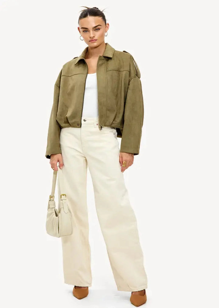 Elina | Suede Jacket