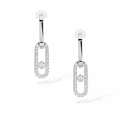 18K EXCLUSIVE | Myla Double Hoop Earrings