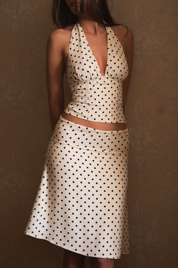 Lena | Polka Two-Piece Set