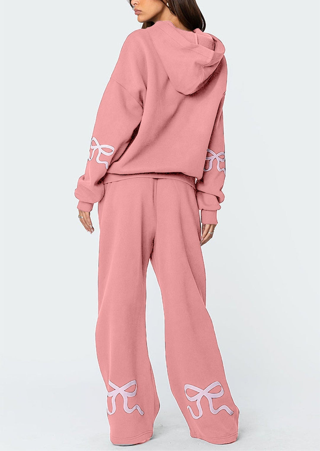 Isla - Bow Hoodie and Jogger Set