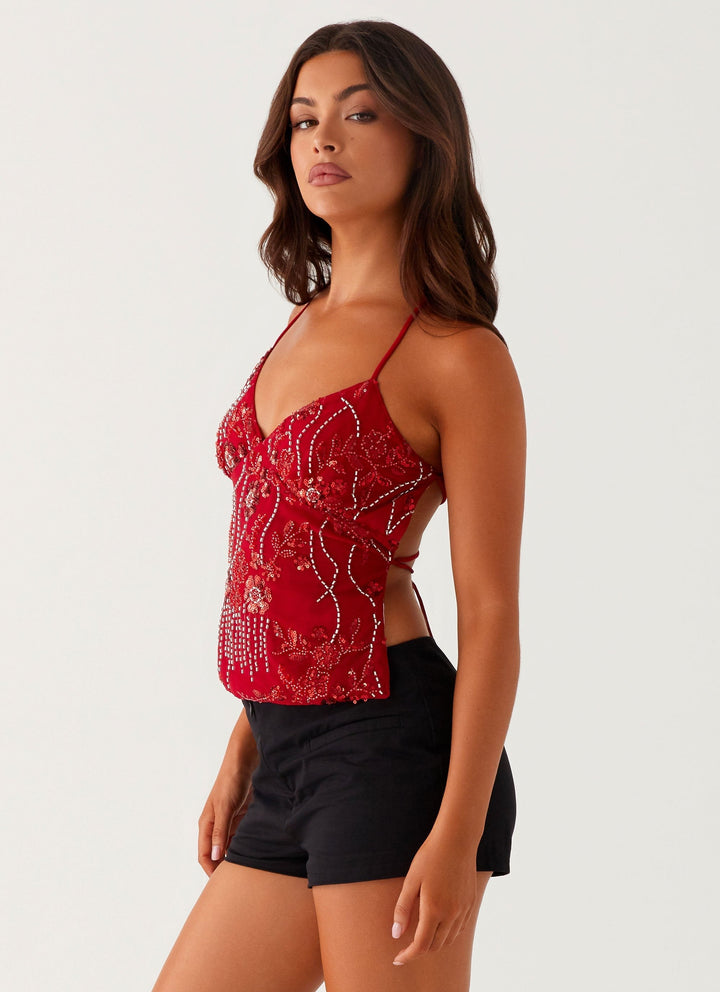 Gigi | Sequin Top