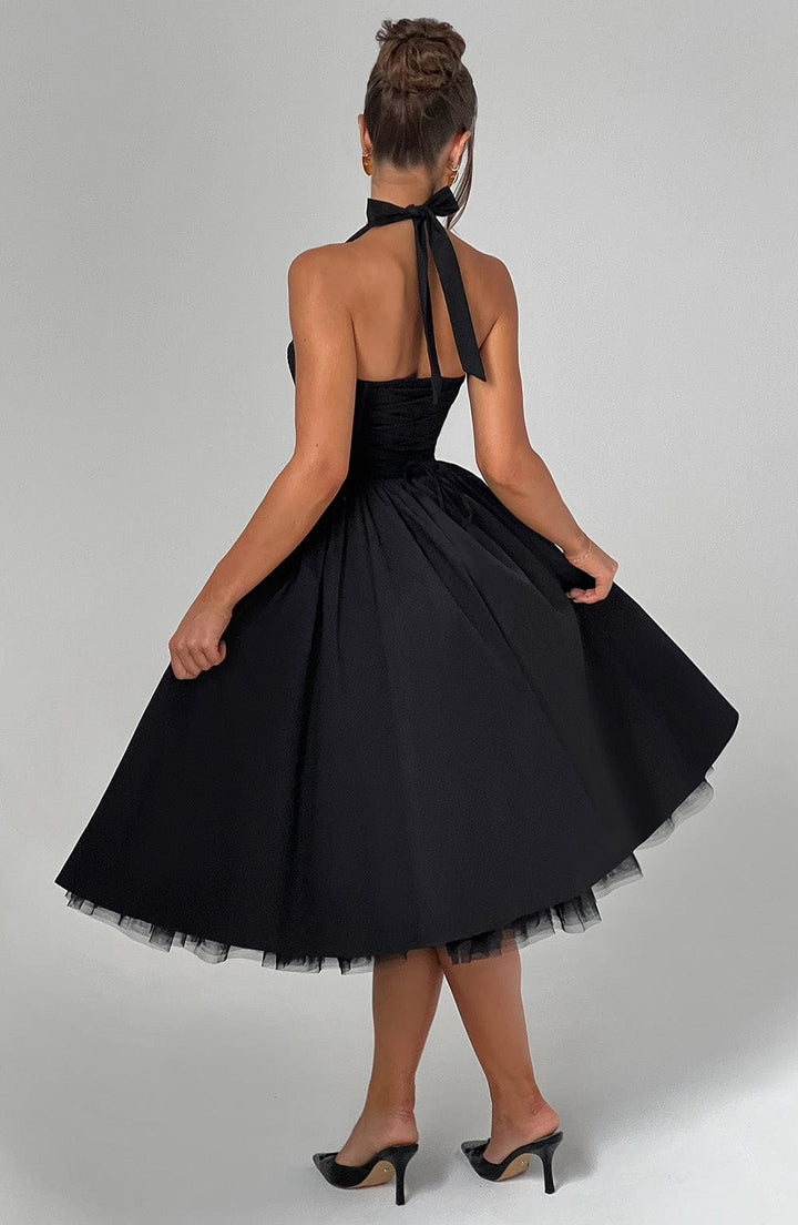 Alba | Elegant Midi Dress