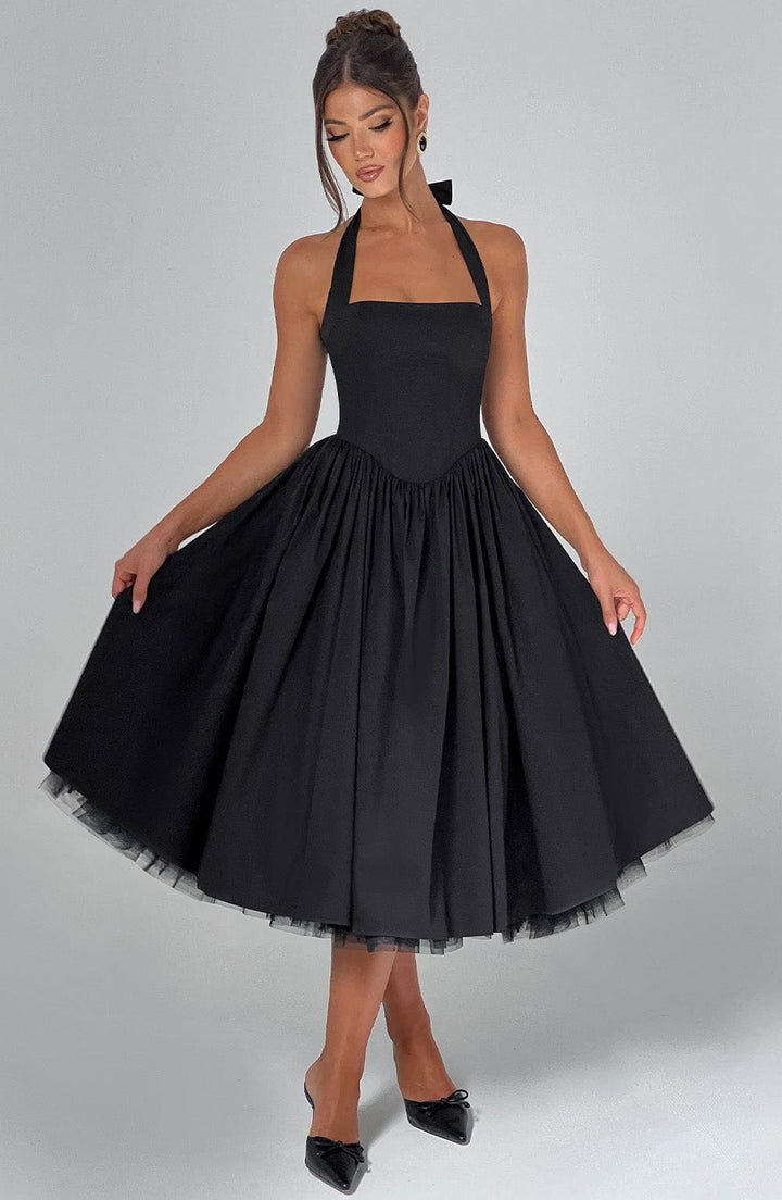Alba | Elegant Midi Dress