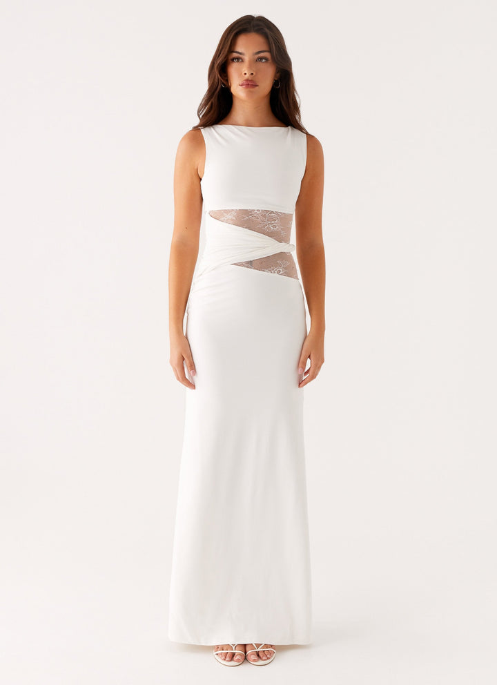 Liliana | Mesh Maxi Dress