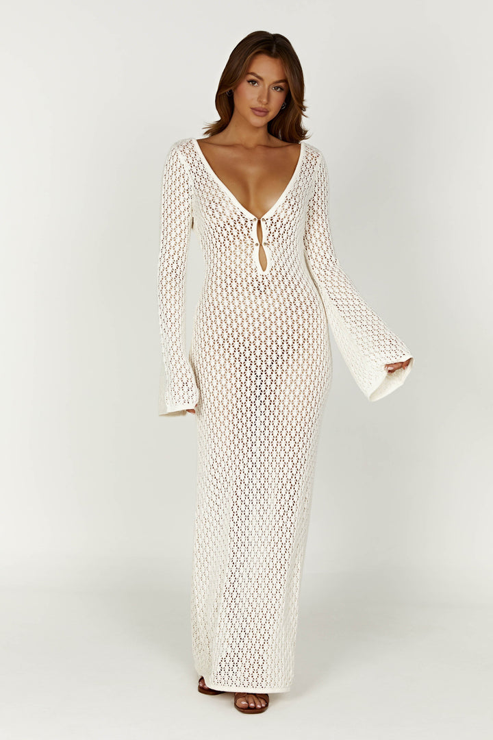 Zinnia | Crochet Maxi Dress
