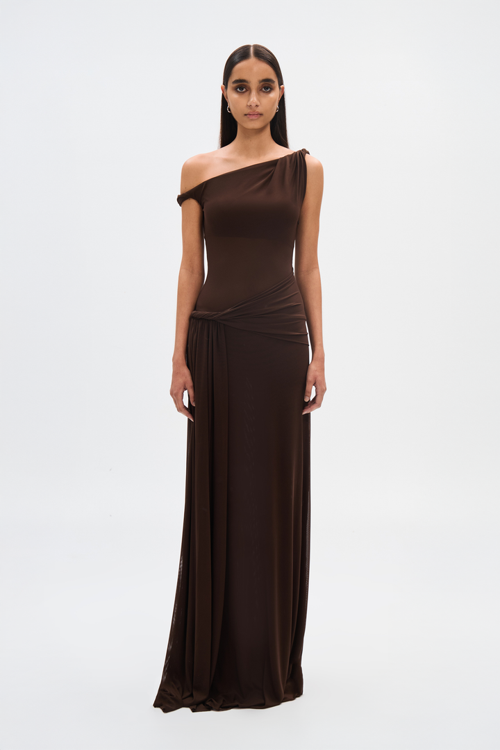 Rosie | One Shoulder Maxi Dress