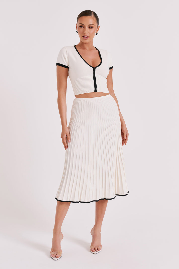Cassia | Elegant Midi Two-Piece Set