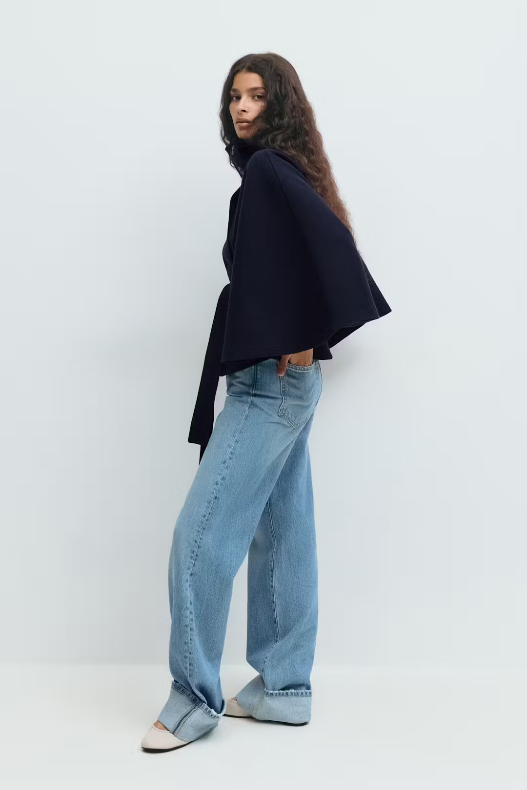 Gianna | Cape Belt Coat