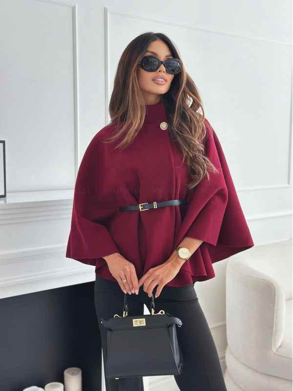 Maria | Cape Belt Coat