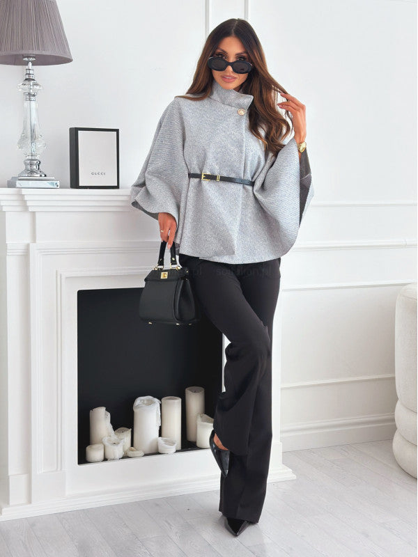 Maria | Cape Belt Coat