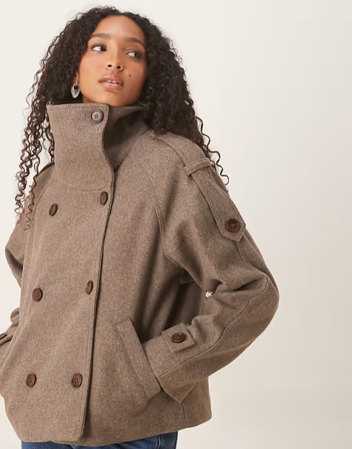 WOOL TRENCH COAT