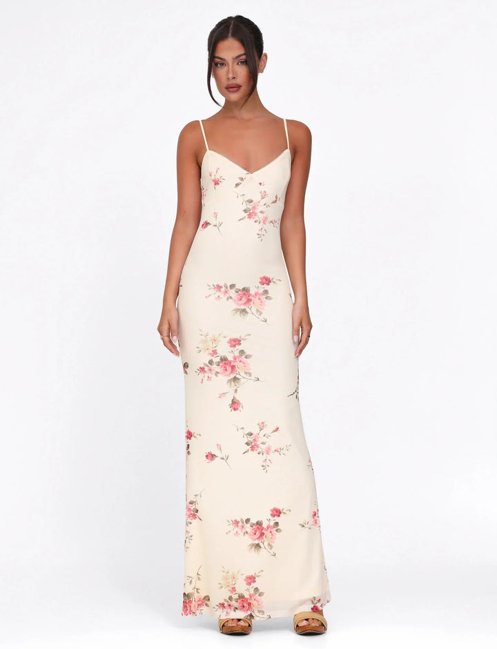 Nicole | Floral Maxi Dress