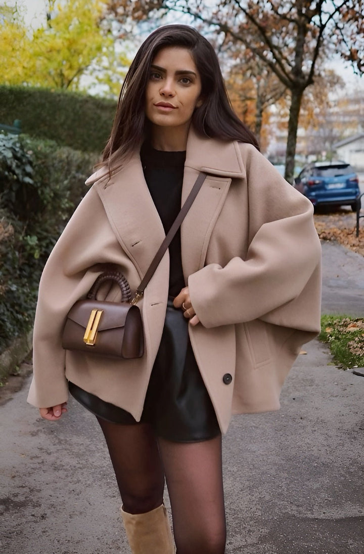 Jinthe | TRENDY OVERSIZED WOOL JACKET