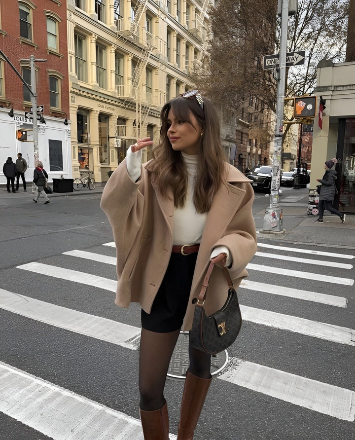 Jinthe | TRENDY OVERSIZED WOOL JACKET