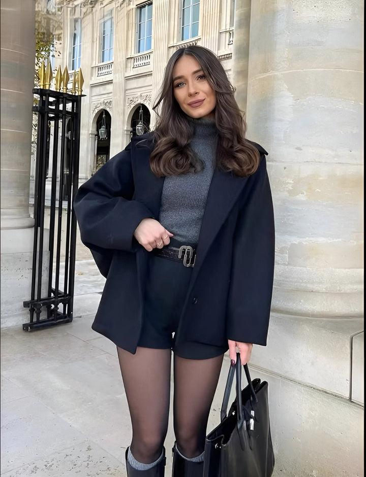 Jinthe | TRENDY OVERSIZED WOOL JACKET