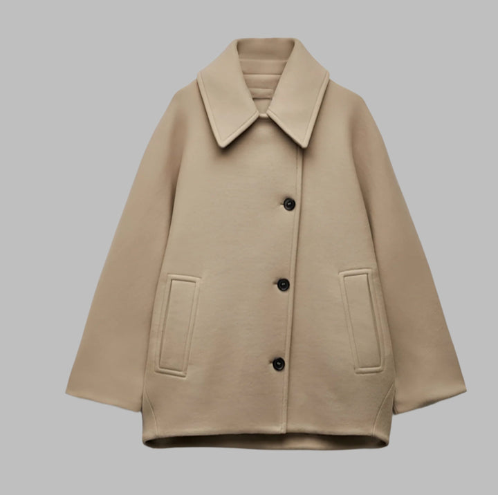 Jinthe | TRENDY OVERSIZED WOOL JACKET