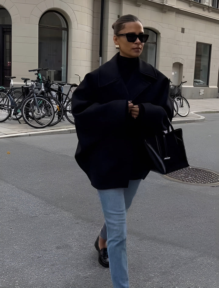 Jinthe | TRENDY OVERSIZED WOOL JACKET
